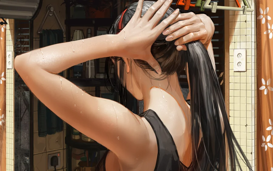 甘雨与史莱姆的图片：是艺术创作还是违规内容？原神同人作品的边界在哪里？
